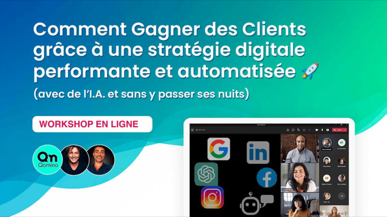 Webinaire Réseaux sociaux et IA pour développer son activité