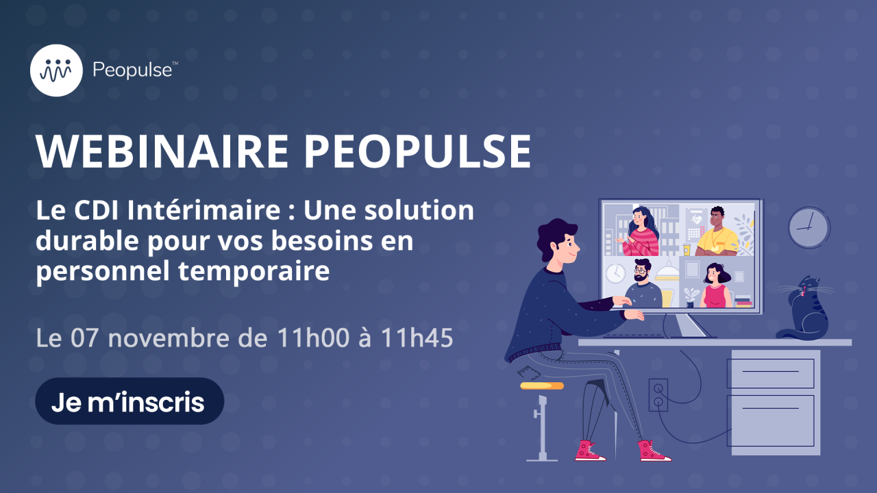 Webinaire : Le CDI intérimaire - Webinaires.net