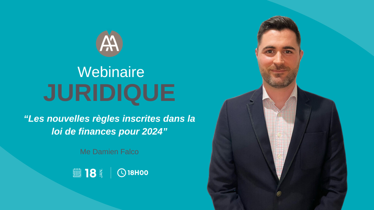 Webinaire : Les nouvelles règles inscrites dans la loi de finance 2024 ...