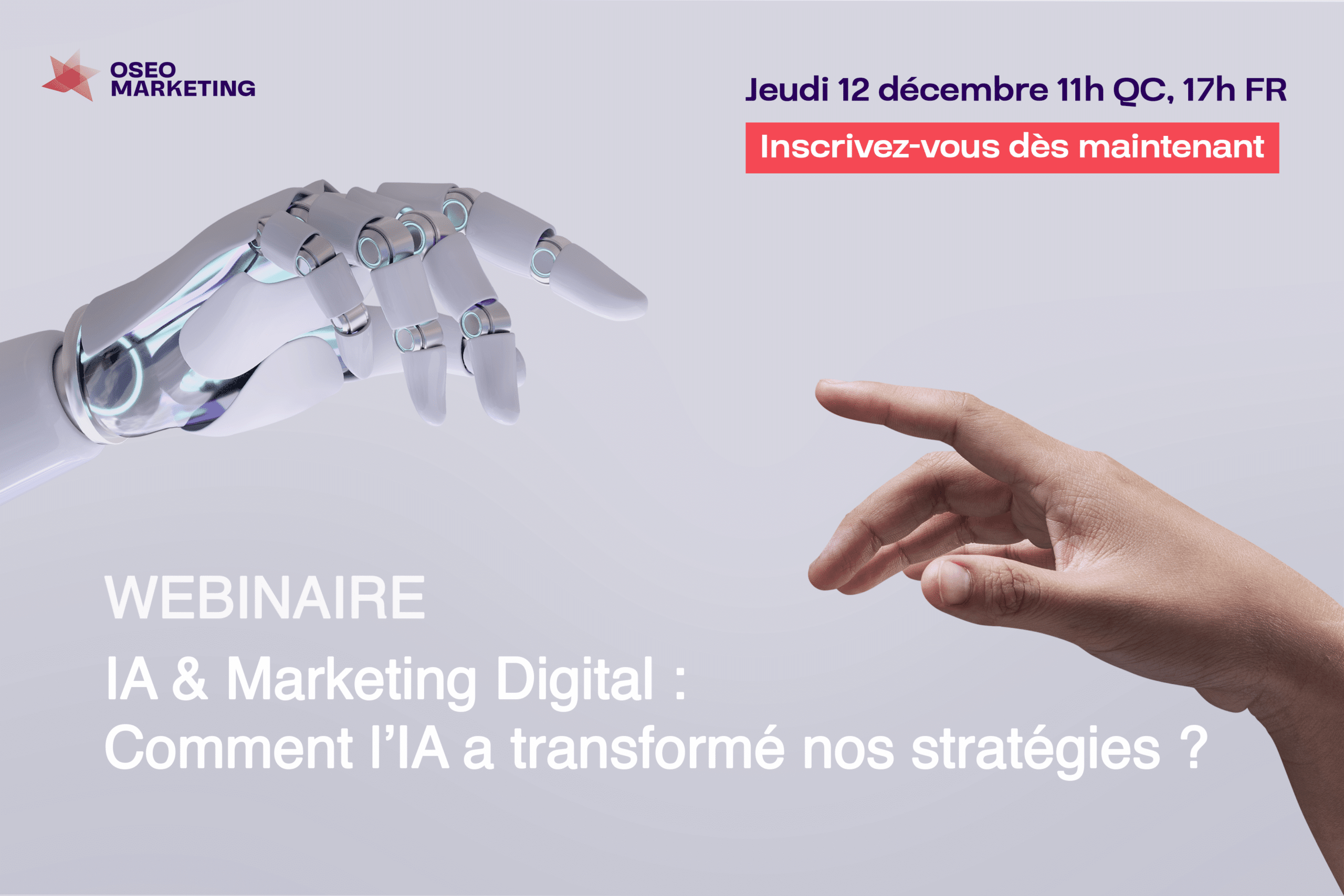 Webinaire Intelligence Artificielle Marketing Digital Comment L